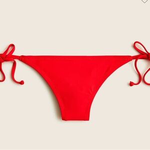 J.Crew String Hipster Bikini Bottom in Bright Cerise, Size Small, *Like New*